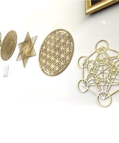 Paquete de 5 Armonizadores Geométricos para pared