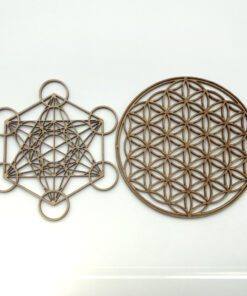 Paquete 2 calados Geometría Sagrada 11cm.