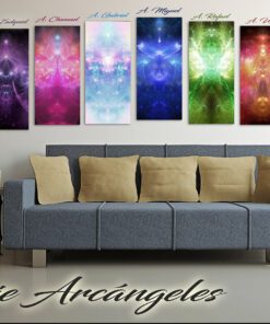 Serie de 7 Cuadros de Arcángeles en Alta Resolución